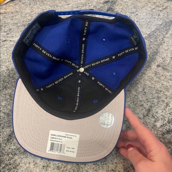 Golden state warriors basketball The City Blue Snapback Hat NBA - Picture 4 of 5